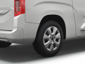 Opel E Combo Life XL 2022 3D Модель