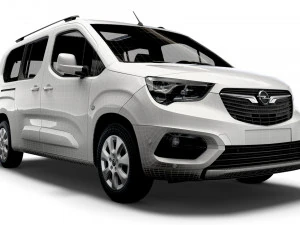 Opel E Combo Life XL 2022 3D Model