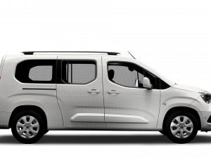 Opel E Combo Life XL 2022 3D Модель