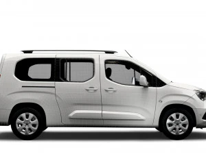Opel E Combo Life XL 2022 3D Model