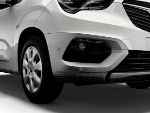 Opel E Combo Life XL 2022 3D Model