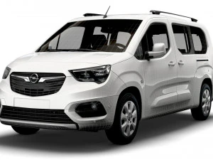 Opel E Combo Life XL 2022 3D Model
