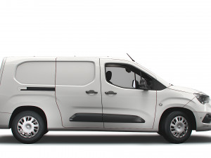 Opel E Combo LWB Limited Edition Van 2022 3D Model