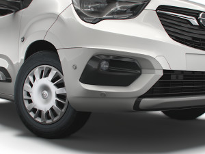 Opel E Combo LWB Limited Edition Van 2022 3D Model
