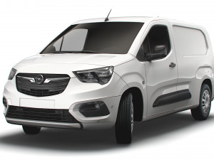 Opel E Combo LWB Limited Edition Van 2022 3D Model