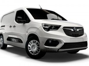 Opel E Combo LWB Limited Edition Van 2022 3D Model