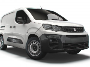 Peugeot E Partner Van LWB 2022 3D Model
