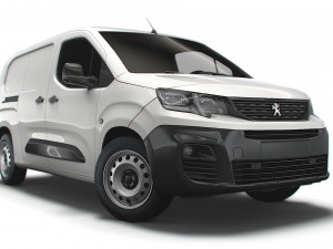 Peugeot E Partner Van LWB 2022 Modelo 3D