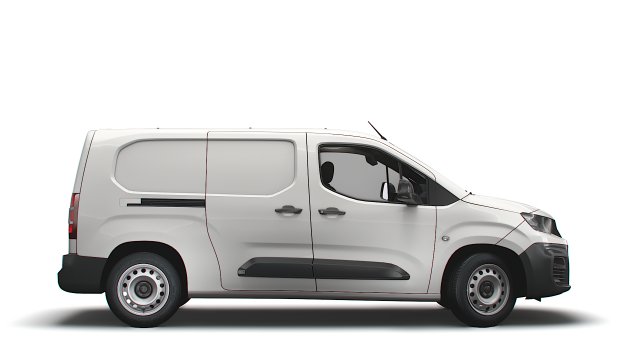 Peugeot E Partner Van LWB 2022 3D in 3DExport