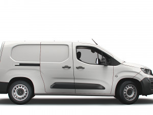Peugeot E Partner Van LWB 2022 3Dモデル