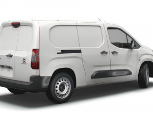 Peugeot E Partner Van LWB 2022 3Dモデル