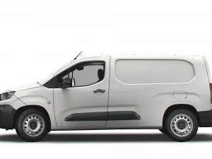 Peugeot E Partner Van LWB 2022 3D Model