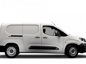 Peugeot E Partner Van LWB 2022 3Dモデル
