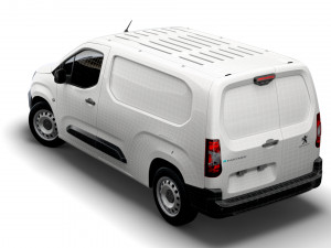 Peugeot E Partner Van LWB 2022 3Dモデル