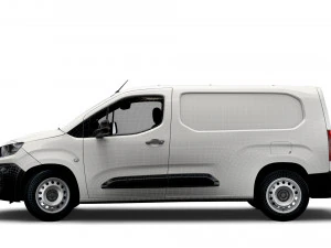 Peugeot E Partner Van LWB 2022 3D Model