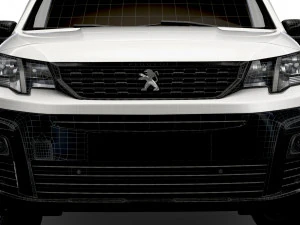 Peugeot E Partner Van LWB 2022 3D Model