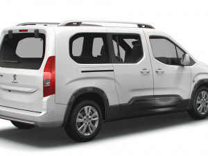 Peugeot E Rifter XL 2022 3D 模型