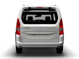 Peugeot E Rifter XL 2022 3D 模型