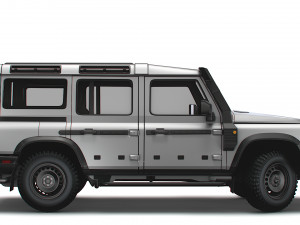 INEOS Grenadier Trialmaster Station Wagon 2023 3D Модель