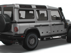INEOS Grenadier Trialmaster Station Wagon 2023 3D Модель