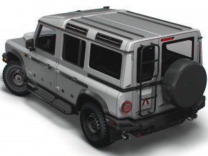 INEOS Grenadier Trialmaster Station Wagon 2023 3D Модель
