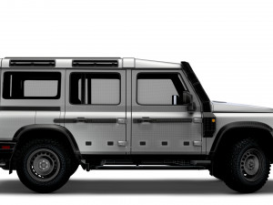 INEOS Grenadier Trialmaster Station Wagon 2023 3D Модель