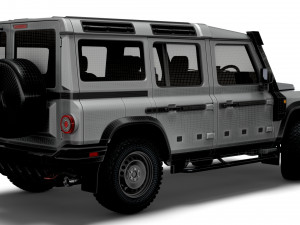 INEOS Grenadier Trialmaster Station Wagon 2023 3D Модель