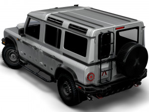 INEOS Grenadier Trialmaster Station Wagon 2023 3D Модель