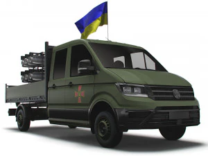 VW Crafter Brimstone SLS 2022 г. 3D Модель