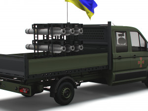 VW Crafter Brimstone SLS 2022 3D Model