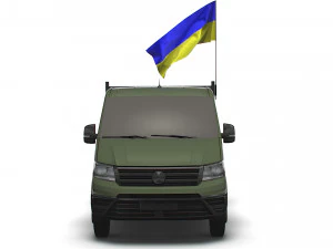 VW Crafter Brimstone SLS 2022 3D Model