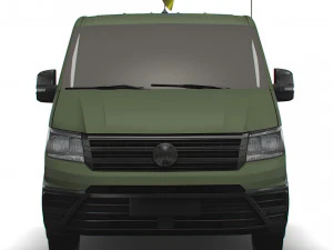 VW Crafter Brimstone SLS 2022 3D Model