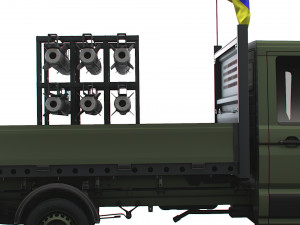 VW Crafter Brimstone SLS 2022 3D Model