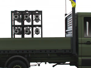 VW Crafter Brimstone SLS 2022 3D Model