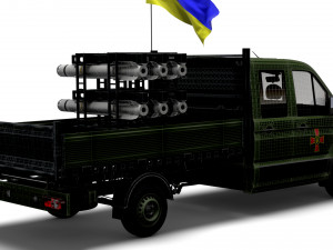 VW Crafter Brimstone SLS 2022 3D Model