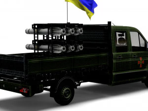 VW Crafter Brimstone SLS 2022 3D Model