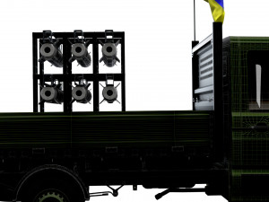 VW Crafter Brimstone SLS 2022 3D Model