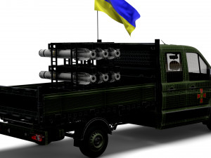 VW Crafter Brimstone SLS 2022 3D Model