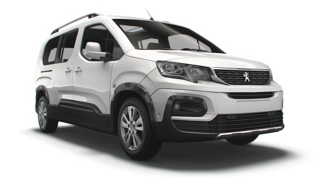 Peugeot Rifter XL 2022 Modelo 3D .c4d .max .obj .3ds .fbx .stl .blend 
