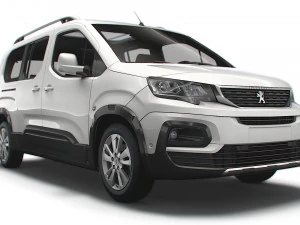 Peugeot Rifter XL 2022 3D Model