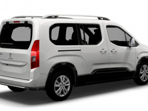 Peugeot Rifter XL 2022 Modelo 3D