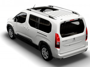 Peugeot Rifter XL 2022 Modelo 3D