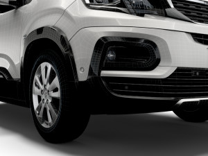 Peugeot Rifter XL 2022 Modelo 3D