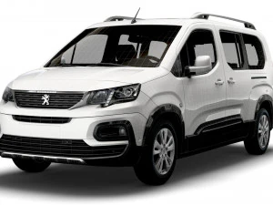 Peugeot Rifter XL 2022 3D Model