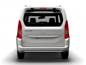 Peugeot Rifter XL 2022 Modelo 3D