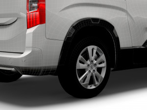 Peugeot Rifter XL 2022 Modelo 3D
