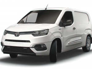 Toyota ProAce City Electric LWB Van 2022 Modello 3D