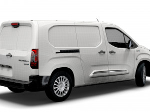 Toyota ProAce City Electric LWB Van 2022 Modello 3D
