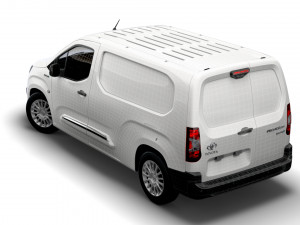 Toyota ProAce City Electric LWB Van 2022 Modello 3D