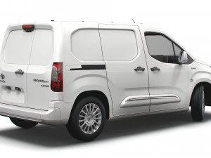 Toyota ProAce City Electric SWB Van 2022 3D Model